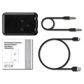 2-in-1 Bluetooth-zenderontvanger/draadloze 3,5 mm audio-adapter RX/TX