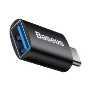Baseus Ingenuity USB-C naar USB-A adapter OTG ZJJQ000001 - Zwart