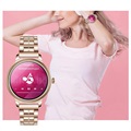 Smartwatch voor dames met hartslag AK38 - Goud