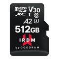 Goodram IRDM MicroSDXC Geheugenkaart Klasse 10 UHS-I/U3 - 512 GB