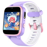 Waterbestendige Smartwatch Y90 Pro met Dubbele Camera voor Kinderen (Geopende verpakking - Uitstekend) - Paars