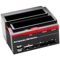 Multifunctioneel USB 2.0 naar SATA/IDE Docking Station (Geopende verpakking - Bevredigend) - Zwart
