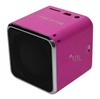 MusicMan Soundstation Mini Stereo Luidspreker - Roze