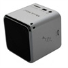 MusicMan Soundstation Mini Stereo Luidspreker - Zilver