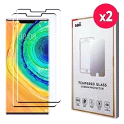 Saii 3D Premium Huawei Mate 30 Pro Gehard Glas - 9H, 2 St.