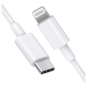Saii Fast USB-C / Lightning Kabel - 1m (Geopende verpakking - Uitstekend) - Wit
