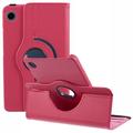 Samsung Galaxy Tab A9 360 Rotary Folio Hoesje - Fel roze