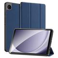 Samsung Galaxy Tab A9 Dux Ducis Domo Tri-Fold Smart Folio Hoesje - Blauw