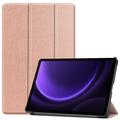 Samsung Galaxy Tab S9 FE Tri-Fold Series Smart Folio Case - Rose Gold