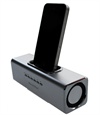 MusicMan Soundstation & Bureauhouder Stereo Luidspreker - Zilver