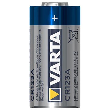 Varta 6205 CR123A professionele lithiumbatterij