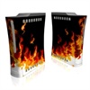 Xbox 360 Skin - Inferno