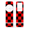 iPod Shuffle Checkers Skin - Rood