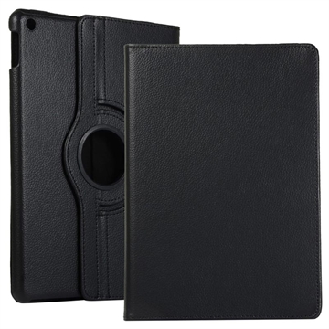 iPad 10.2 360 Roterend Folio Hoesje Zwart
