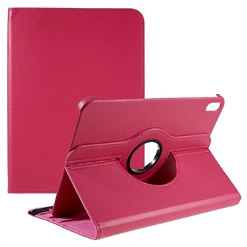 iPad (2022) 360 Rotary Folio Case Hot Pink