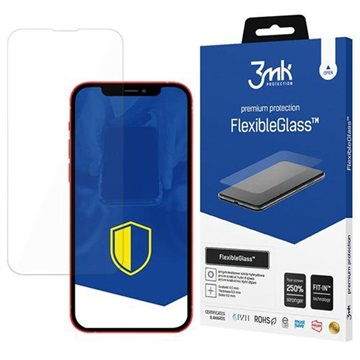 3MK FlexibleGlass iPhone 13 Mini Hybrid Screenprotector 7H, 0.3mm