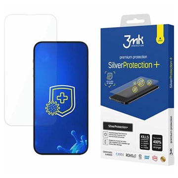 3MK SilverProtection+ iPhone 14-14 Pro AntimicrobiÃ«le Screenprotector Doorzichtig