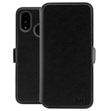 3Sixt Neowallet 2 In 1 Huawei P20 Lite Leren Hoesje Zwart huismerk kopen in de aanbieding