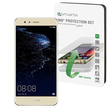 Huawei P10 Lite 4Smarts 360 Protection Set Doorzichtig huismerk kopen in de aanbieding