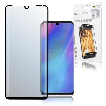 4Smarts Curved Glass Huawei P30 Pro Screenprotector Zwart huismerk kopen in de aanbieding