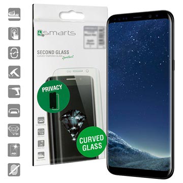 Samsung Galaxy S8 4Smarts Second Glass Privacy Screenprotector huismerk kopen in de aanbieding