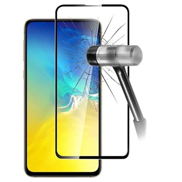 9D Full Cover Samsung Galaxy S10e Glazen Screenprotector 9H Zwart