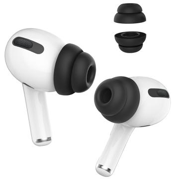 AHASTYLE PT99-2 1 paar oordopjes voor Apple AirPods Pro 2-AirPods Pro Bluetooth koptelefoon met sili