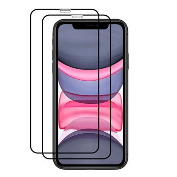 Amorus Full Cover iPhone 11 Pro Glazen Screenprotector 2 St.