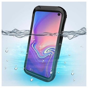 Active Series IP68 Samsung Galaxy S10 Waterdicht Hoesje Zwart