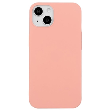 iPhone 15 Plus Anti-Vingerafdruk Mat TPU Hoesje Roze