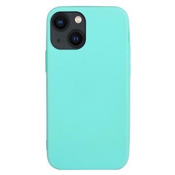 Anti-Vingerafdruk Mat iPhone 14 TPU Hoesje Baby blauw
