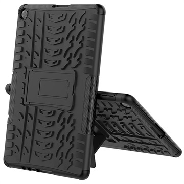 Huawei MatePad T10-T10s Antislip Hybride Hoesje met Standaard Zwart
