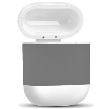 4Smarts Airpods 2 Draadloze Oplaadstation Grijs Wit huismerk kopen in de aanbieding