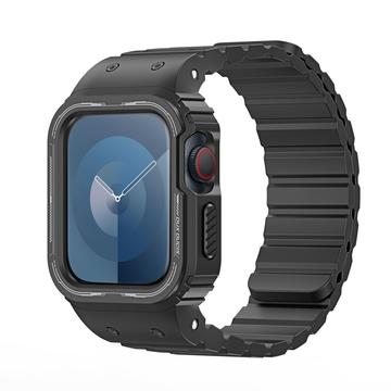 Apple Watch Series 9-8-SE (2022)-7-SE-6-5-4-3-2-1 Dux Ducis OA One-piece bandje met case 41mm-40mm-3