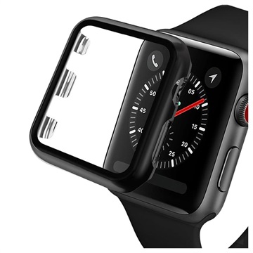 Apple Watch Series SE (2022)/SE/6/5/4 Volledige lichaamsbescherming - 44 mm - Zwart