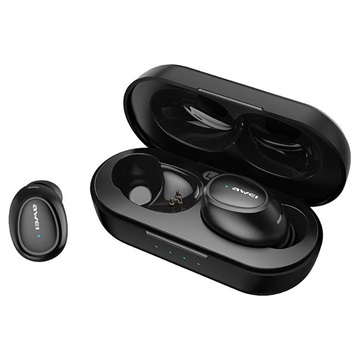 Awei T16 waterbestendige in-ear TWS-koptelefoon zwart