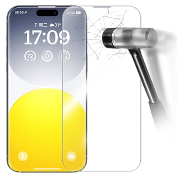 iPhone 15 Pro Max Baseus Diamond Series Tempered Glass Screen Protector Transparent