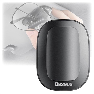 Baseus Platinum Universele Autohouder voor Bril ACYJN-A01 Zwart