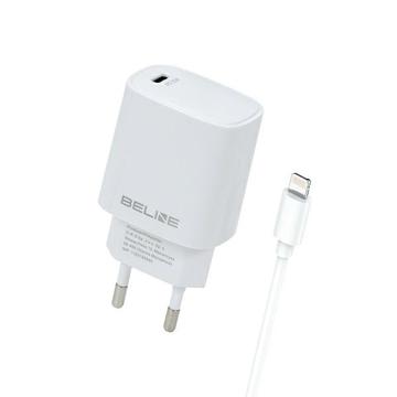 Beline PD 3.0 20W Lightning-oplader iPhone 14-13-12-X-iPad Pro Wit
