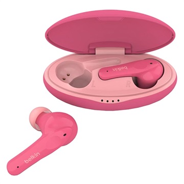 Belkin PAC003btBL SoundForm Nano Draadloze Oortelefoon voor Kinderen Roze