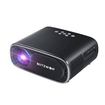 BlitzWolf BW-V4 1080p LED Projector w. WiFi, Bluetooth Zwart
