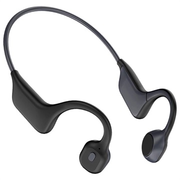 Bluetooth-koptelefoon met microfoon DG08 - IPX6 (Geopende verpakking - Bevredigend) - zwart