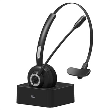 Bluetooth Headset met Microfoon en Oplaadstation M97 Zwart