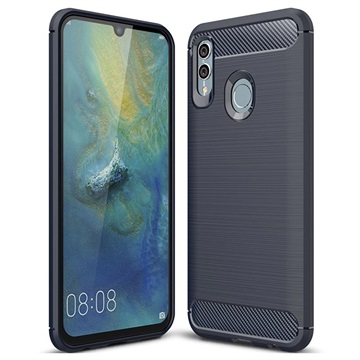 Brushed Tpu Huawei Honor 10 Lite P Smart 2019 Cover Donkerblauw huismerk kopen in de aanbieding