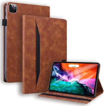 Business Style iPad Air 2020-2022-iPad Pro 11 2021 Smart Folio Case Bruin