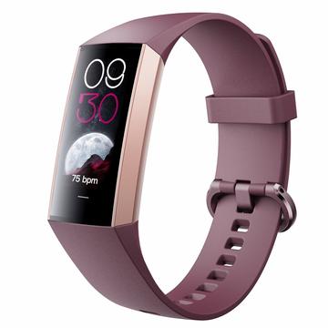 C80 1.1 AMOLED-scherm lichaamstemperatuur Smart Armband met hartslag, bloeddruk, bloed zuurstof moni