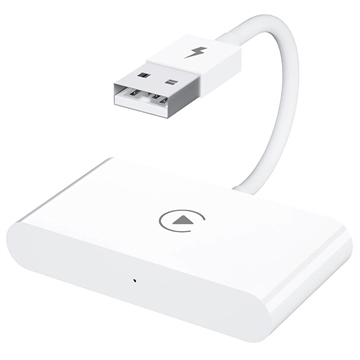 CarPlay Draadloze Adapter voor iOS USB, USB-C (Geopende verpakking Uitstekend) Wit