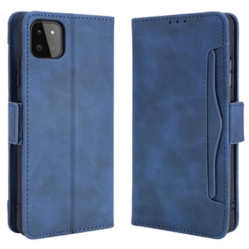 Cardholder Series Samsung Galaxy A22 5G, Galaxy F42 5G Wallet Case Blauw