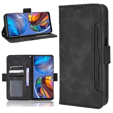 Cardholder Series Motorola Moto E32 Wallet Case Zwart