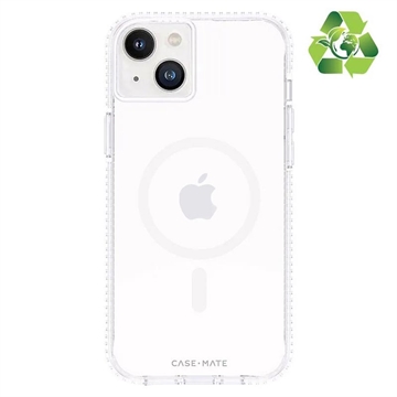 Case-Mate Tough Plus iPhone 13-14 Hoesje met Magsafe Doorzichtig
